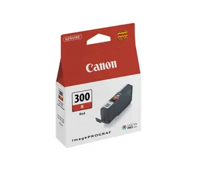 Canon originální cartridge PFI-300 R červená