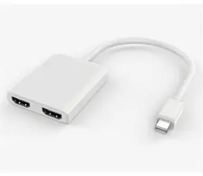 PremiumCord adaptér mini DisplayPort - 2x HDMI