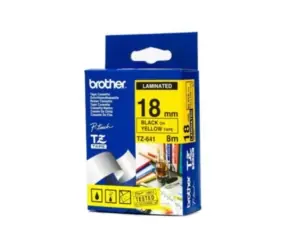 Brother - TZ-641, žlutá