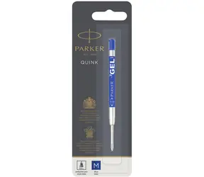 PARKER Quink Ballpoint Gel Pen M modrá 1ks
