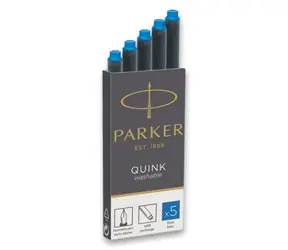 PARKER Royal Quink Inkoustové bombičky modrá 5ks - omyvatelné