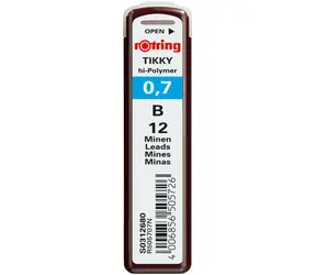 Rotring Tuhy 0.7mm - B 12 ks