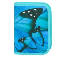 BAAGL Školní penál klasik dvě chlopně Butterfly