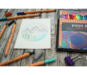 STABILO® point 88 - ARTY - 24 ks sada - 24 různých barev