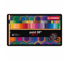 STABILO® point 88 - ARTY - 66 ks sada - 65 různých barev