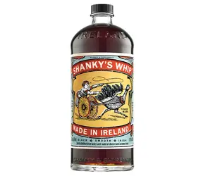 Shanky´s Whip Black Irish Whiskey Liqueur 33% 1.75 l