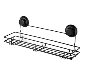Compactor Bestlock Polička pod zrcadlo černá