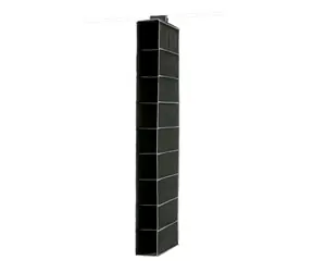Compactor URBAN 15 x 30 x 128 cm – 9 polic - černá