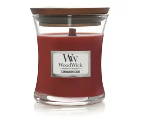 WoodWick Cinnamon Chai 85g - váza malá