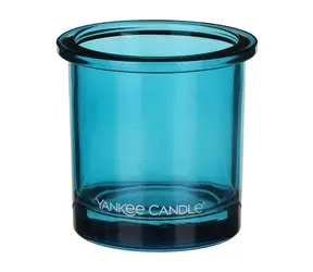 Yankee Candle Tea Light svícen na votivní svíčku modrá