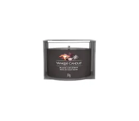 Yankee Candle Black Coconut votivní svíčka plněná ve skle 37g