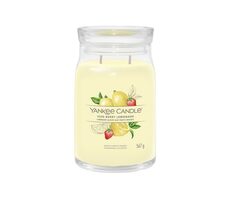 Yankee Candle Signature Iced Berry Lemonade velká sklenice 567g