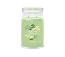 Yankee Candle Signature Vanilla Lime velká sklenice 567g