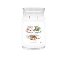 Yankee Candle Signature Coconut Beach velká sklenice 567g