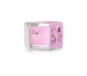 Yankee Candle Wild Orchid 37g - Plněná votivní svíčka ve skle