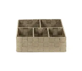 Compactor TEX Organizér na prádlo a doplňky - 5 dílný Taupe (šedo-béžový)
