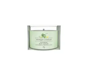 Yankee Candle Cucumber Mint Cooler votivní svíčka plněná ve skle 37g