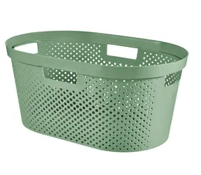 Curver Infinity Dots Koš na prádlo 40 l šedá