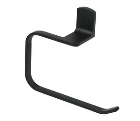 Spirella TAKU nástěnný držák na ručníky 22 cm matná černá