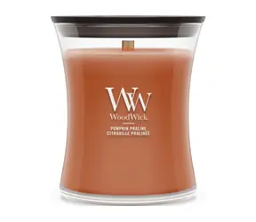 Woodwick Pumpkin Praline svíčka střední