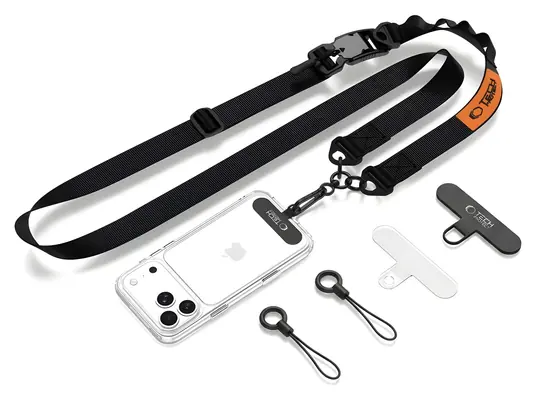 Tech-Protect C9S Rope černo-oranžová