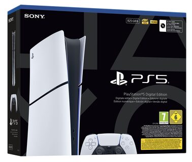 PlayStation 5 Digital Edition E chassis (Slim)