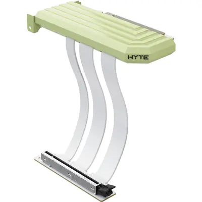 Hyte PCIE 5.0 Hyper Riser Kabel Matcha Milk