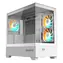 GIGABYTE C201 PANORAMIC ICE bílá / Midi tower / Micro ATX / 2x USB 3.0 / 3x 120mm ARGB / bez zdroje / průhledná bočnice