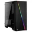 Aerocool Cylon Mini černá / PC skříň / Micro ATX / Mini-ITX / 1x USB 3.0 / 1x USB 2.0 / Bez zdroje / průhledná bočnice