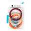 3DSimo Filament PLA III hnědá & tělová & oranžová / Filament / 1,75 mm / 3× 5 m