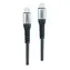 2GO USB-C - USB-C 2 m černá / Datový kabel / USB 2.0 / 100W