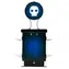 Numskull Gaming Locker černá/modrá/bílá / Stojan na hry pro PS5