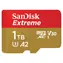 SanDisk Extreme microSDXC 1TB / Paměťová karta microSD / UHS-I U3 V30 A2 / čtení: 190 MB/s / zápis: 130 MB/s