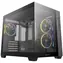 Deepcool CG330 3F černá / PC skříň / µATX / Bez zdroje / Temperované sklo / 3x 120mm FL12