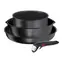 Tefal Ingenio Daily Chef L7629453 černá / Sada nádobí / 4 ks / hliník / odnímatelná rukojeť