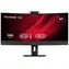 34" ViewSonic VG3457CV černá / Monitor / VA / zakřivený / 3440 x 1440 / 21:9 / 100 Hz / USB-C 100 W / RJ45 / webkamera