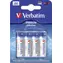 Verbatim Alkalické baterie AA LR6 4 ks / Baterie