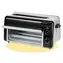 Tefal TL 6008 černá/stříbrná / Toustová trouba / 1300 W / grilovací funkce / 2 krajíce