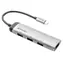 Verbatim 49147 USB-C stříbrná / USB hub / 4x USB-A 3.2 Gen 1