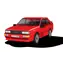 COBI 24664 Audi Quattro 1980 červená / Stavebnice / 79 dílů / 1:35 / od 7 let