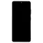 For Samsung Galaxy S21 Ultra SM-G998 Phantom Black / Náhradní displej / OLED / čtečka otisků / s dotykem a krytem