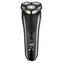Adler AD 2933 šedá / Rotační holicí strojek / 3 hlavice / 180 min / IPX7 / USB-C / LCD