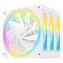 DEEPCOOL FL12R 3ks bílá / Ventilátor / 120 mm / Reverzní / ARGB Gen2 / 500–2150 RPM / 33,9 dB / PWM