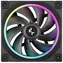 Deepcool FL12 černá / Ventilátor / 120mm / ARGB / 55 CFM / 32 dB / PWM