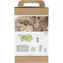 Creativ Company Výroba mýdla Loofah Olive Green / Kreativní sada / lufa a olivový olej / výroba 4 mýdel