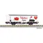 Piko 95746 Valentýnský Expres růžová / Krytý vagón / H0 (1:87) / Délka 160 mm / Rádius 358 mm / od 14 let