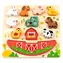 2Kids Toys Balanční puzzle Farma 2 v 1 / od 18 měsíců / 12 dílků
