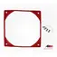 Airen RedVibes FAN 140 červená / Antivibrační podložka / 140 mm