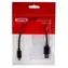 Unitek Y-C490BK černá / Kabel USB-C - USB-A / USB 3.1 Gen 1 / 0,25 m