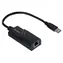 Lanberg NC-1000-01 černá / Síťová karta / USB